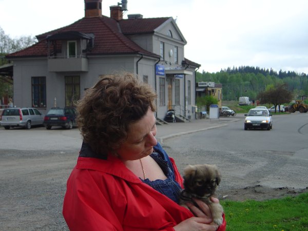 Enyas Early etc. med Kristine vid Kopparbergs station
