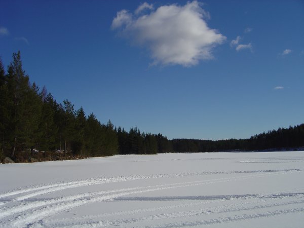 Mars1-13 Blåsjön söderut