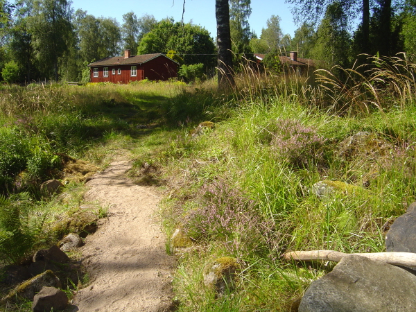 Stig upp till gården